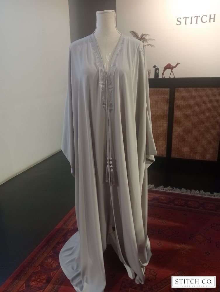 DOVE GREY ABAYA 