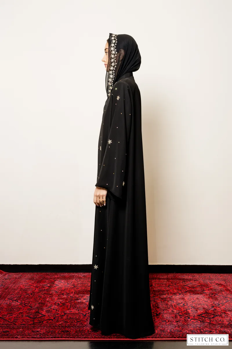STAR SEQUINS ABAYA