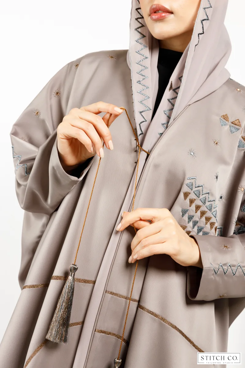CHAMPAGNE BEIGE ABAYA